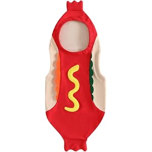 Toddler Baby Hot Dog Costume Funny Hooded Romper Kids Halloween Costumes | Toddler Halloween Costumes Baby Hot Dog Costume Ca