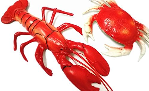 Sweet Family Artificial Fake Marine Creatures Lobster Crab Teaching Props Photography Painting Model Hotel Restaurant Window Display Decoration