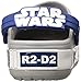 Crocs Kids' Crocband R2D2 Light-Up Clog,  Light Grey, 9 M US Toddler