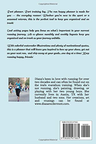Run Happy Planner The Ultimate Goal Planner Training Journal