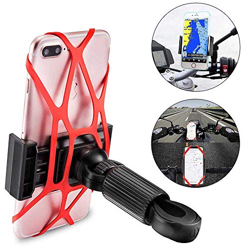 Umiwe Bike Phone Mount Bicycle Holder,Universal Cell Phone Holder for Bicycle Handlebars Compatible iPhone 8Plus/8/7Plus/7/6S,Galaxy S9/S9,S8 /S8/S7/S6 and Other Devices - Thumbnail 7