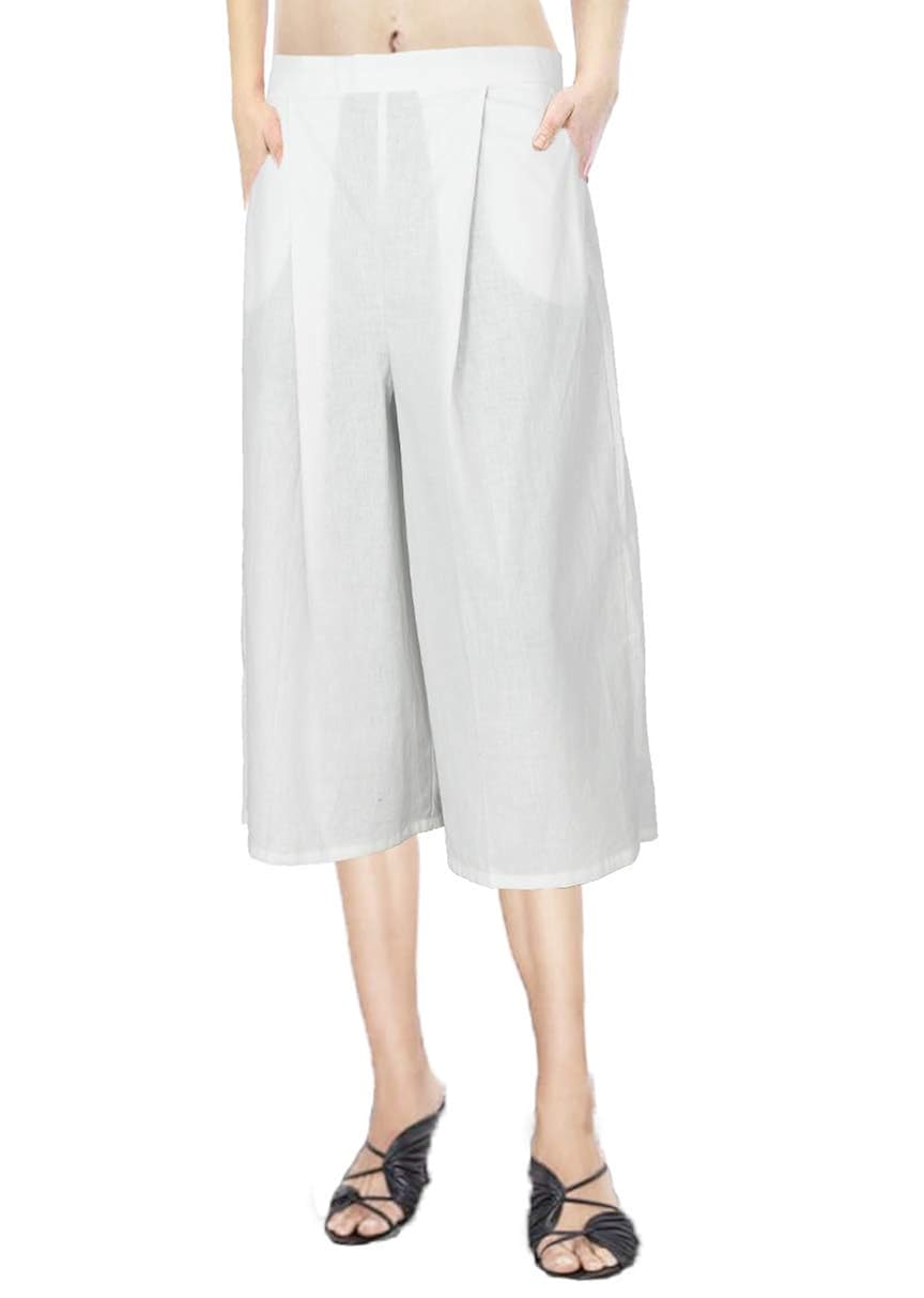 Buy STYLA Women's 3/4 Palazzo Pants at Amazon.in