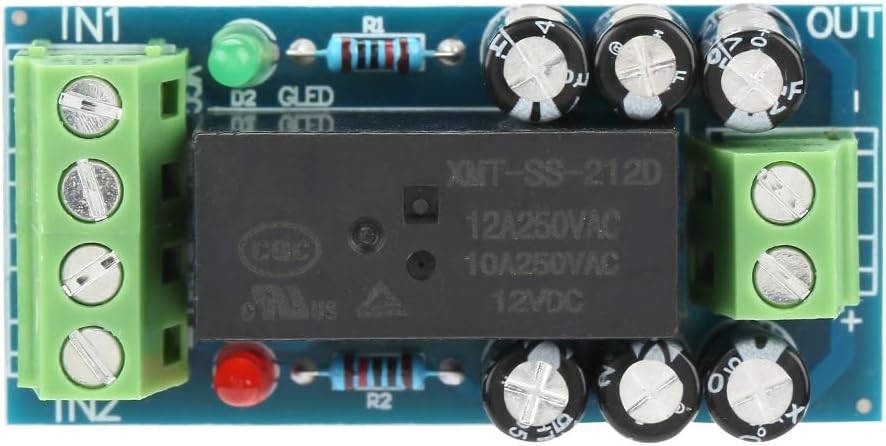 DC 12V 12A 150W AC Adapter & Battery Switch Module - Automatic Emergency Power Supply Controller
