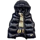 Children's Hooded Vest Autumn & Winter New Item Thick Winter Vest 3-12 Years Old Warm Cotton Jacket Lightweight Soft Design