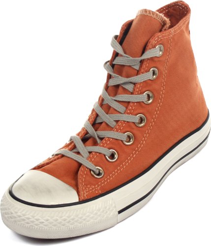 Converse Unisex Chuck Taylor? All Star? Washed Canvas Hi Bronze Luster Mens 3, Womens 5 Medium