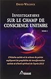 Investigations sur le champ de conscience unitaire (French Edition) by 