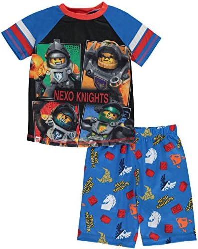 Lego Nexo Knights Little Boys' "Night Knight" 2-Piece Pajamas - blue/multi, 6