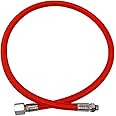 XS Scuba Miflex Low Pressure Braided Hoses - Red, 30"