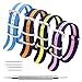 CIVO Watch Strap 4/8 Packs - 16mm 18mm 20mm 22mm 24mm Premium Ballistic Nylon Watch Bands Zulu Style for Men Women