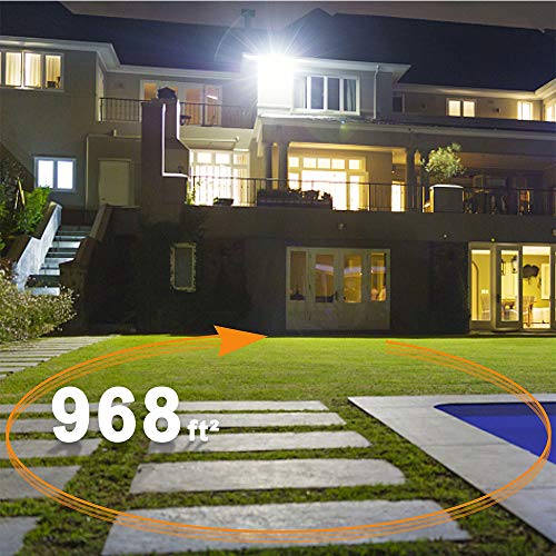 LED Flood Light, STASUN 90W 8100lm Dusk to Dawn Security Lights with 330°Wide Lighting Area(Photocell Included), 6000K Daylight, OSRAM LED Chips, Waterproof, Great for Yard, Street, Parking Lot - Thumbnail 3