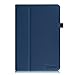 Fintie Case for Insignia Flex 10.1 Inch Tablet NS-P10A7100/NS-P10A8100, Slim Fit Premium Vegan Leather Folio Cover with Stylus Holder, Navy