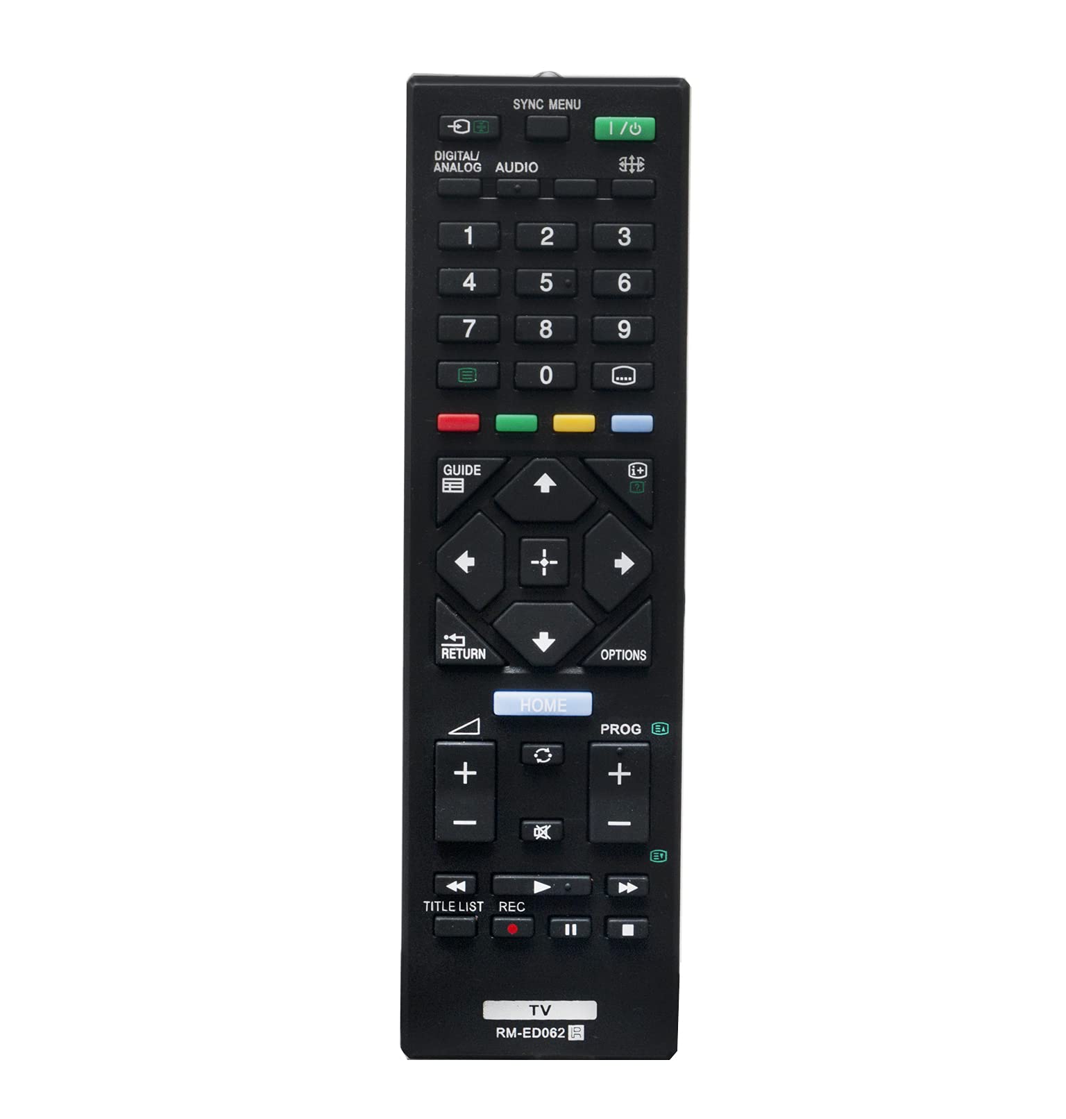 AULCMEET RM-ED062 Replaced Remote fit for Sony Smart TV KDL-32R410B KDL-32R435B KDL-40R474 KDL40R485B KDL-40R485B KDL-32R430B KDL-32R433B KDL-32R415 KDL-40R480 KDL40R455B KDL32R415B KDL-40R455B