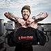 Brute Force Strongman Sandbag, Adjustable, Weighted Heavy Bag, Workout Equipment for Home Gym, Strength Training and Weight Lifting, Sandbags for Working Out, Made in USA, Army Green, 75-125 lbs