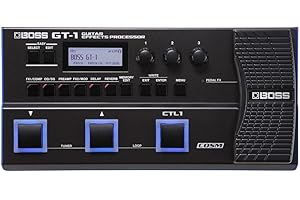BOSS GT-1 | Compact Guitar Effects Processor | Packed with Iconic Amps & Effects | Premium Sound Engine | Ideal for Beginner Guitarists | Durable & Lightweight | FREE Pro Patches via BOSS Tone Central