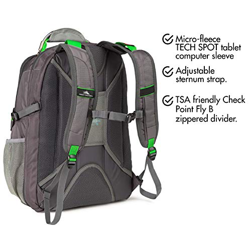 high sierra tsa backpack