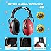 Mpow [Upgraded] Kids Ear Protection Safety Noise Reduction Ear Muffs, NRR 22dB Adjustable & Soft Shooting Ear Protection for Shooting Range Hunting, Ear Defenders for Toddlers, Youths and Children