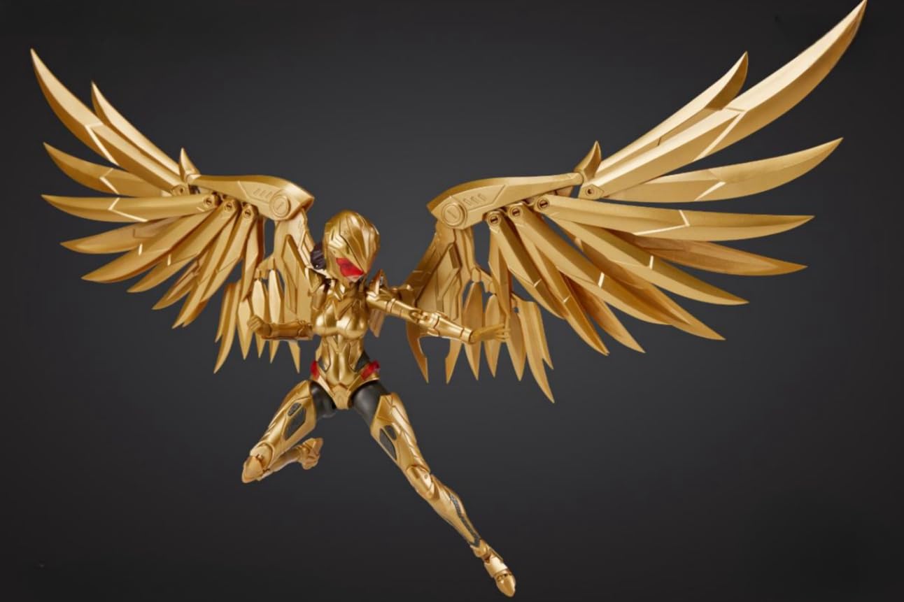 HiPlay MS General Plastic Model Kits: Wonder Lady, Dual-Body Mecha Musume, Anime Style 1:10 Scale Collectible Female Action Figures DC-01