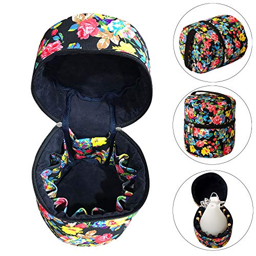 ❤Ywoow❤ Sticker,10-Bottle Essential Oil Diffuser Carrying Case Tote Aromatherapy Bag for DoTERRA