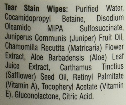 ANGELS’ EYES GENTLE TEAR 100 CT PRESOAKED TEXTURED STAIN WIPES