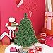 Goplus 2ft Tabletop Mini Christmas Tree, Artificial Small Christmas Tree with 67 PVC Branch Tips, Cloth Bag Base, Green Spruce Xmas Tree for Home, Office Decoration, No Assembly Required