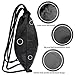 Drawstring Backpack Bag String Waterproof Sackpack Black Sport Gym Backpacks Nylon