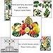 Hawaiian Party Decorations 73Pcs Luau Party Supplies Including ALOHA Banner Tropical Palm Leaves Cake Topper Balloons Drinking Umbrella Straws for Aloha Party Summer Party