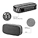 ROYLIVE Pencil Case multi-slot pens cases, Big Larger Capacity Pencil Bag Holder Pen Pouch Student Stationery Makeup Organizer, Dual Zipper | Handy College Middle School & Office Supplies - Grey
