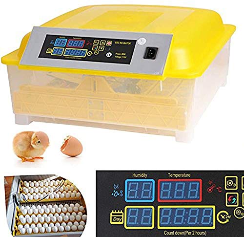 LYRONG Inkubator, Vollautomatische Brutmaschinen, Automatisches Eierdrehen, Temperatur und Feuchtigkeitsregulierung, für… – Bild 5