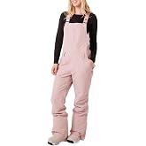 Roxy Women's Rideout 15K Waterproof Insulated Snow Bib | Slim Fit | Fully Taped Seams | 15K Waterproof | Insulated Bib Overalls | Ski and Snowboard Wear