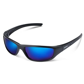 Duduma Tr8116 Polarisierter Sport Sonnenbrille für Herren und Damen Ski Fahren Golf Laufen Radsport Superleichtes Rahmen