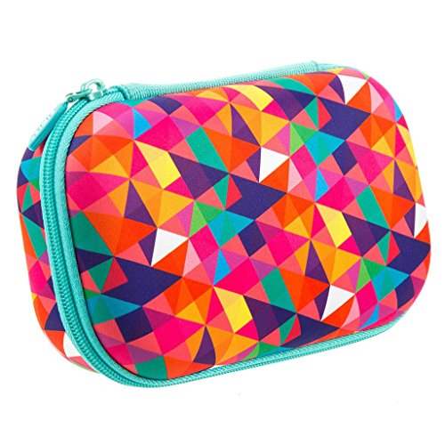 ZIPIT Colorz Pencil Case/Pencil Box/Storage Box/Cosmetic Makeup Bag, Colorful