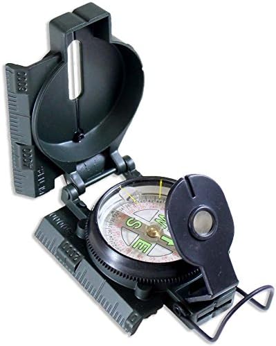 Classic Army Style Hiking Lensatic Lens Tic 2" Compass