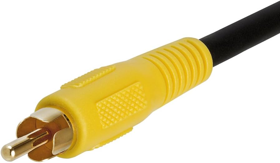 Cmple - 3FT RCA Subwoofer Cable (1 RCA Male to 1 RCA Male Composite Audio/Video Cord) S/PDIF Coaxial Cable, Digital AUD: Home Audio & Theater