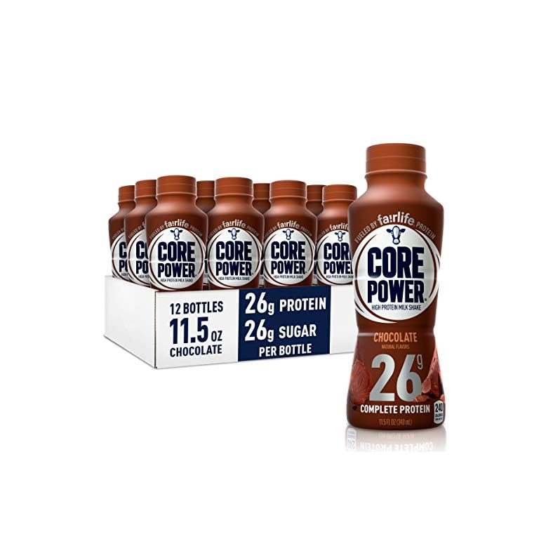 Fairlife Core Power 26g Protein Milk Shakes, Ready To Drink for Workout