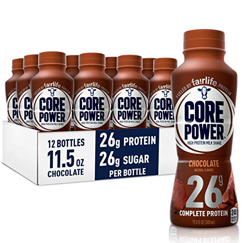 Fairlife Core Power 26g Protein Milk Shakes, Ready To Drink for Workout