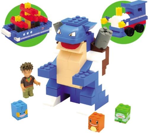 POKEMON MEGA BLOCK Pokemon Japanese Block Figures Blastoise