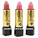 JORDANA LOT OF 3 LIPSTICK MATTE COLLECTION SET PINK PASSION BABY SHADES + FREE EARRING by Jordana