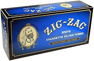 200 tubes zig-zag cigarette tube (784762006479)