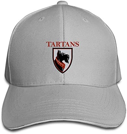 101dog Carnegie Mellon University Unisex Adjustable Sandwich Hunting Peak Hat &amp; Cap Ash