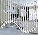 Pendants-Clear Teardrop Chandelier Crystal Pendants Glass Pendants Beads for Christmas Wedding Party Tree Garlands Decoration, DIY Jewelry Making,and Other DIY Craft Projects Pack of 20 (38mm, Clear)