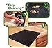 LOOCH Grill Mat Set of 6 - Non-Stick BBQ Outdoor Grill & Baking Mats - Reusable and Easy to Clean - Works on Gas, Charcoal, Electric Grill and More - 15.75 x 13 Inch