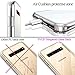 VVUP for Samsung Galaxy S10 5G Case Clear Slim Tempered Glass Transparent Back Shockproof Rugged Hybrid Case Cover 6.7