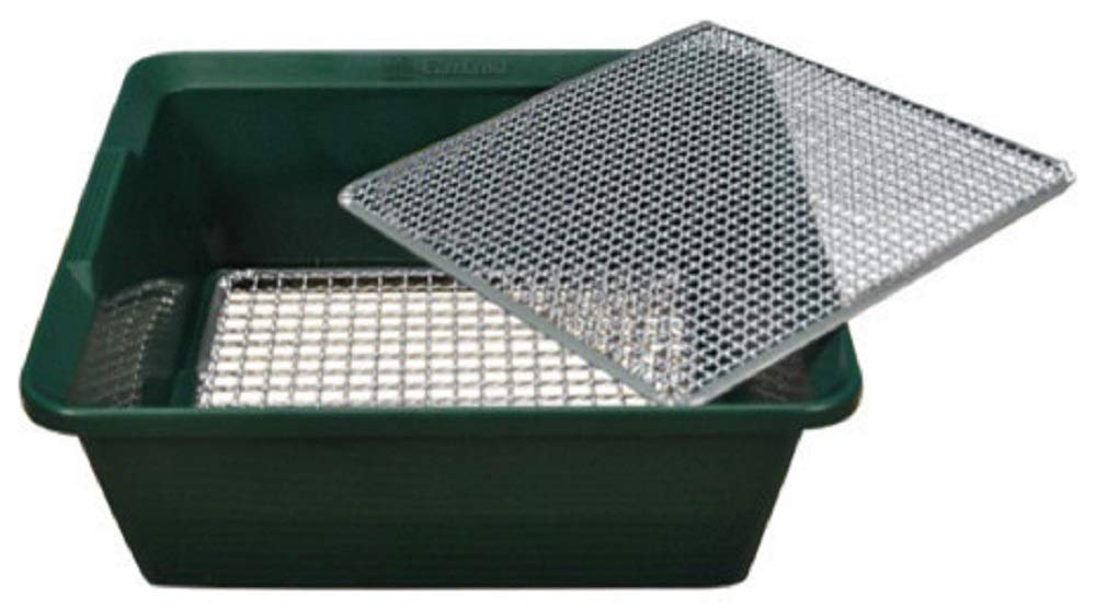 2 IN 1 Heavy Duty Garden Sieve Soil Riddle Compost Seed Potting Riddler