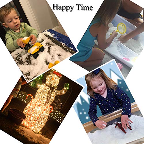 Instant Snow Fake Snow Powder for Slime Makes 5 Gallons Premium Fake