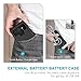 S8 Battery Case,Tsmile 7000mAh Portable Charging Case Rechargeable Extended Battery Pack Slim Backup Charger Case Cover for Samsung Galaxy S9/S8/A8 Black
