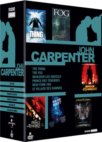 John Carpenter - Coffret - Fog + Invasion Los Angeles + New York 1997 + Prince Des Ténèbres + The Thing + Le Villlage Des Damnés