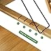 Songmics Laptop Desk Table with USB Fan Bamboo Wood Breakfast Serving Bed Tray Adjustable Tilting Top Drawer ULLD003