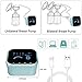 Electric Breast Pump, SUMGOTT Double Rechargeable Breastfeeding Pump for Breast Milk Suction and Breast Massage
