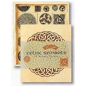 Celtic Symbols: 18 Rubber Stamps