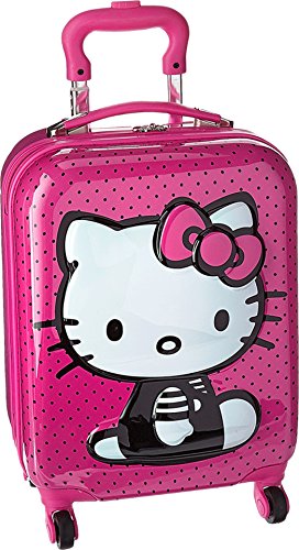 Heys America Unisex Hello Kitty 3D Pop Up Spinner Luggage Pink Carry On